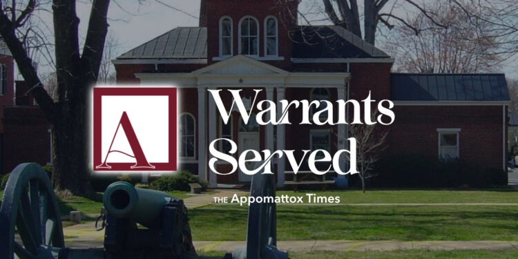 Warrants Served February 4 11 2024 Appomattox Times   Apxt Warrants Served 750x375 